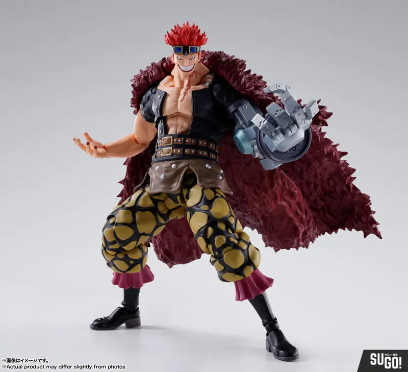 BANDAI Spirits S.H.Figuarts Eustass Kid Raid on Onigashima ‘ONE PIECE’ Action Figure