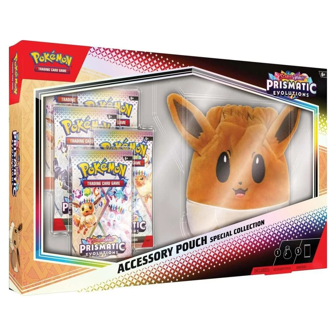 POKÉMON TCG Scarlet & Violet 8.5 Prismatic Evolutions Accessory Pouch