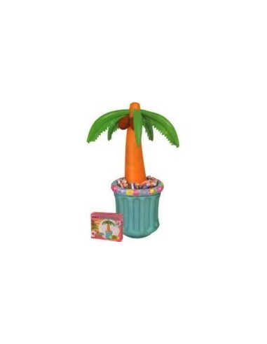 INFLATABLE COOLER PALM TREE LUAU 160CM (60 CANS)