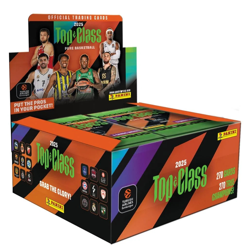 Panini Top Class Pure Basketball 2025 Turkish Airline Euro League Trading Cards