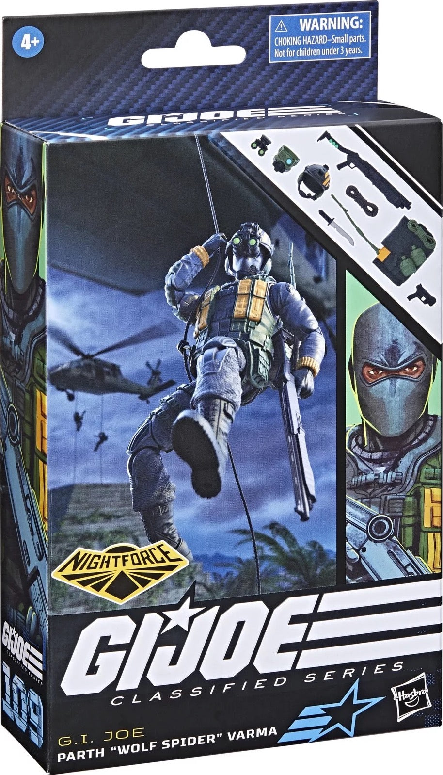Hasbro G.I. Joe Classified Series - Night Force - Parth "Wolf Spider" Varma