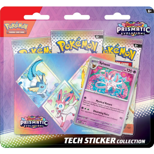 Pokemon - Scarlet & Violet 8.5 Prismatic Evolutions Tech Sticker Collection (Lucky Dip)