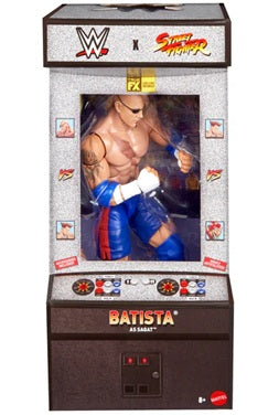 WWE x Street Fighter Elite Collection Batista as Sagat Figure