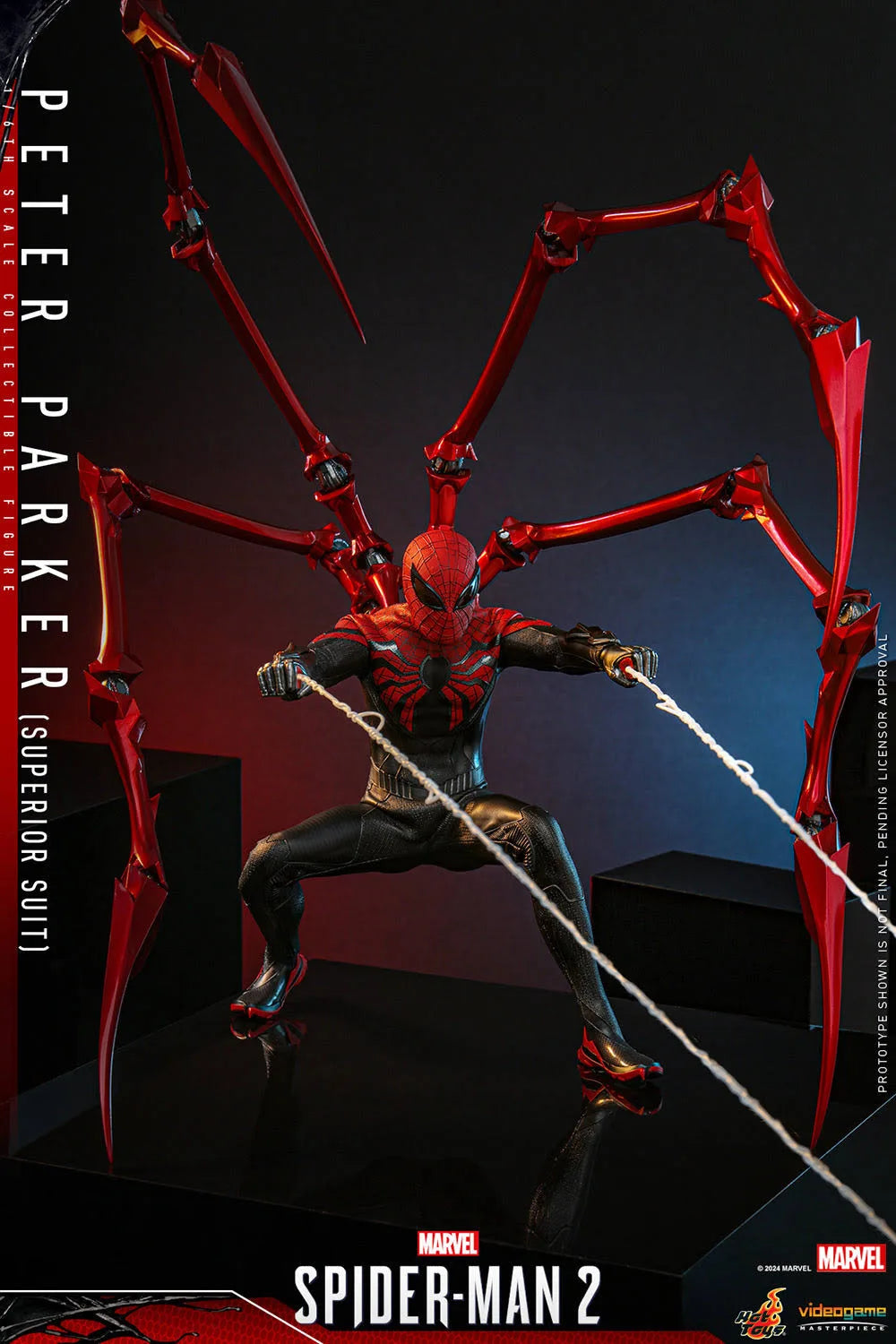 Marvel's Spider-Man 2 - Peter Parker (Superior Suit) 1/6th Scale Hot Toys Action Figure