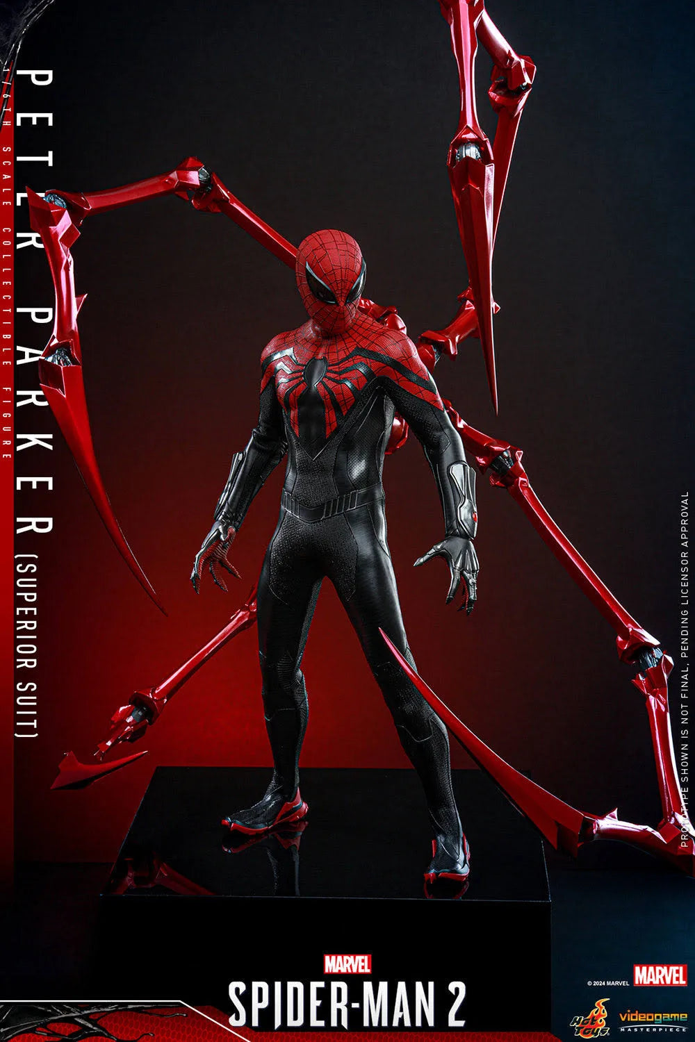 Marvel's Spider-Man 2 - Peter Parker (Superior Suit) 1/6th Scale Hot Toys Action Figure