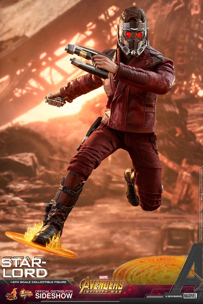 MARVEL The Avengers Infinity War Chris Pratt Star-Lord Hot Toys Sideshow MMS539