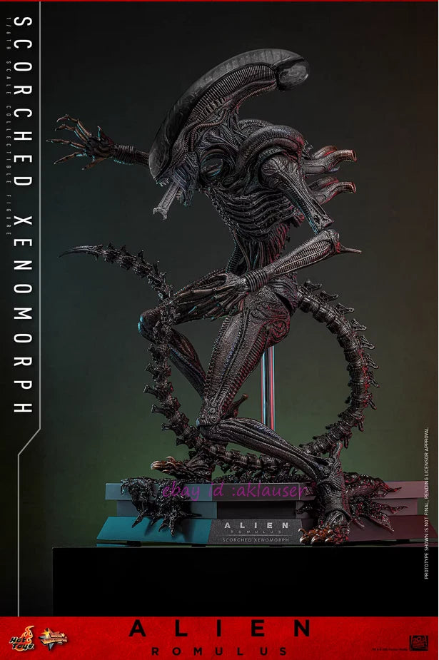 Hot Toys MMS784 Alien: Romulus - Scorched Xenomorph 1/6th Scale Collectible Figure