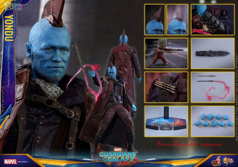 Hot Toys 1/6 MMS 435 Guardians Of The Galaxy Vol.2 Yondu