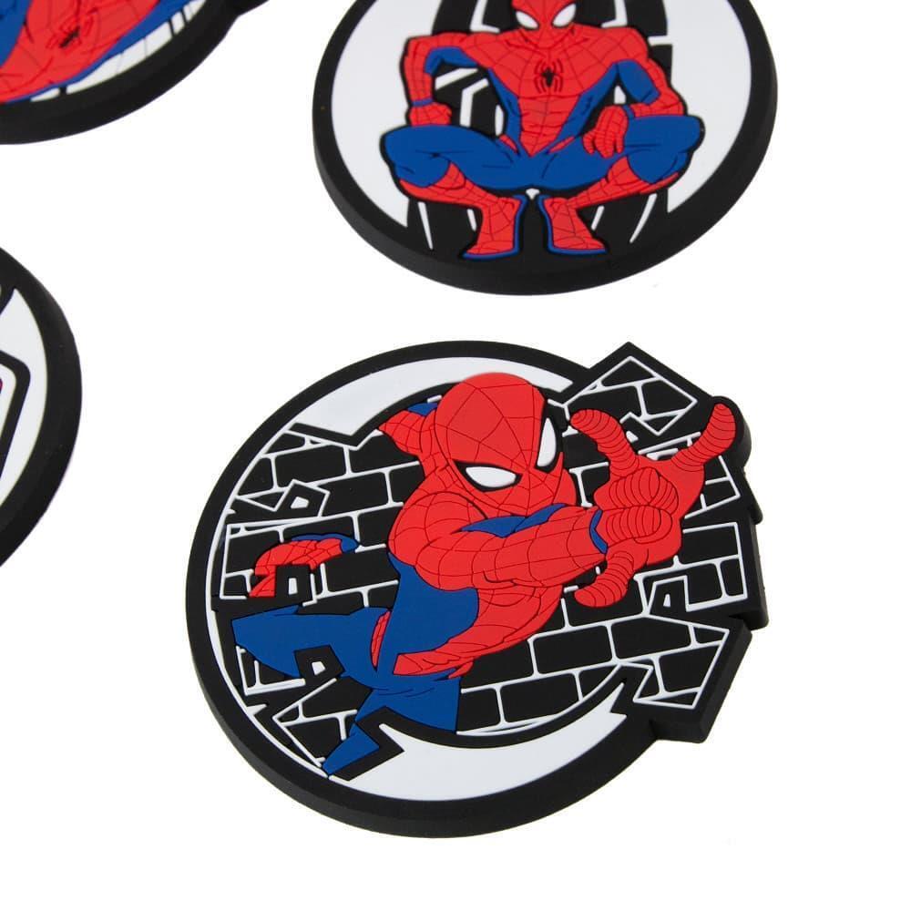 SPIDER MAN PREMIUM RUBBER COASTER SET OF 4