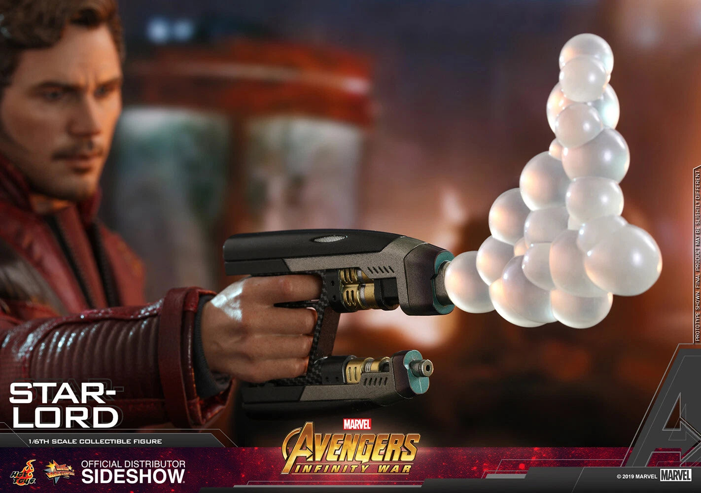 MARVEL The Avengers Infinity War Chris Pratt Star-Lord Hot Toys Sideshow MMS539