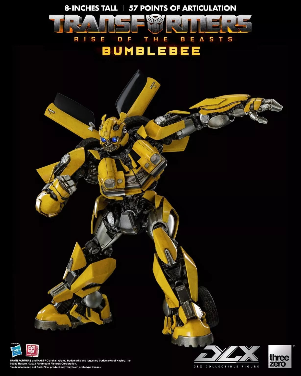 Threezero Transformers: Rise of The Beasts DLX Scale Series Bumblebee