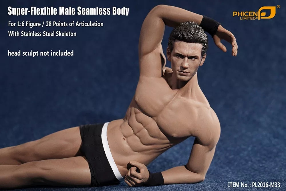 TBLeague Phicen M33 Super-Flexible Male Seamless Muscular Body 1/6