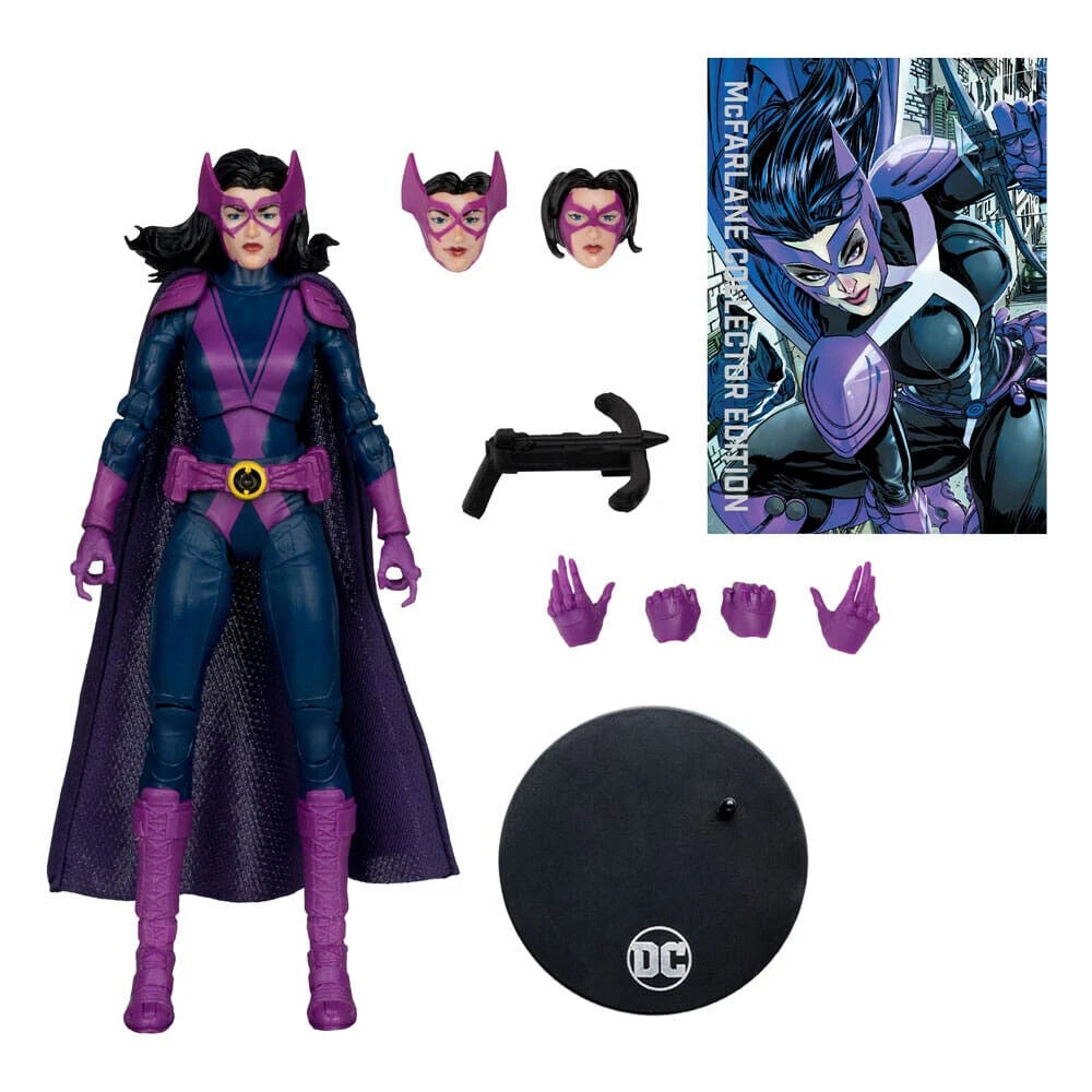 McFarlane Collector Edition DC Multiverse HUNTRESS Platinum CHASE Figure