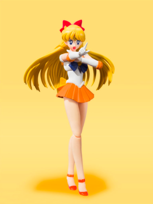 Sailor Moon - Sailor Venus (Animation Color Edition) S.H.Figuarts 5.5” Action Figure