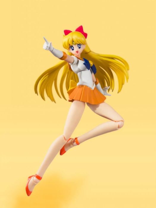 Sailor Moon - Sailor Venus (Animation Color Edition) S.H.Figuarts 5.5” Action Figure