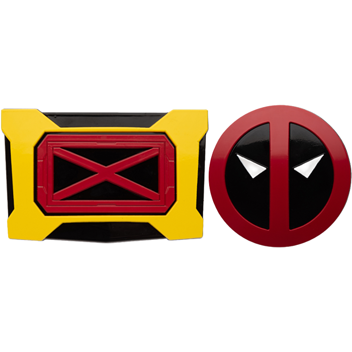 Deadpool & Wolverine (2024) - Deadpool & Wolverine's Belt Buckle Replica Pin 2-Pack