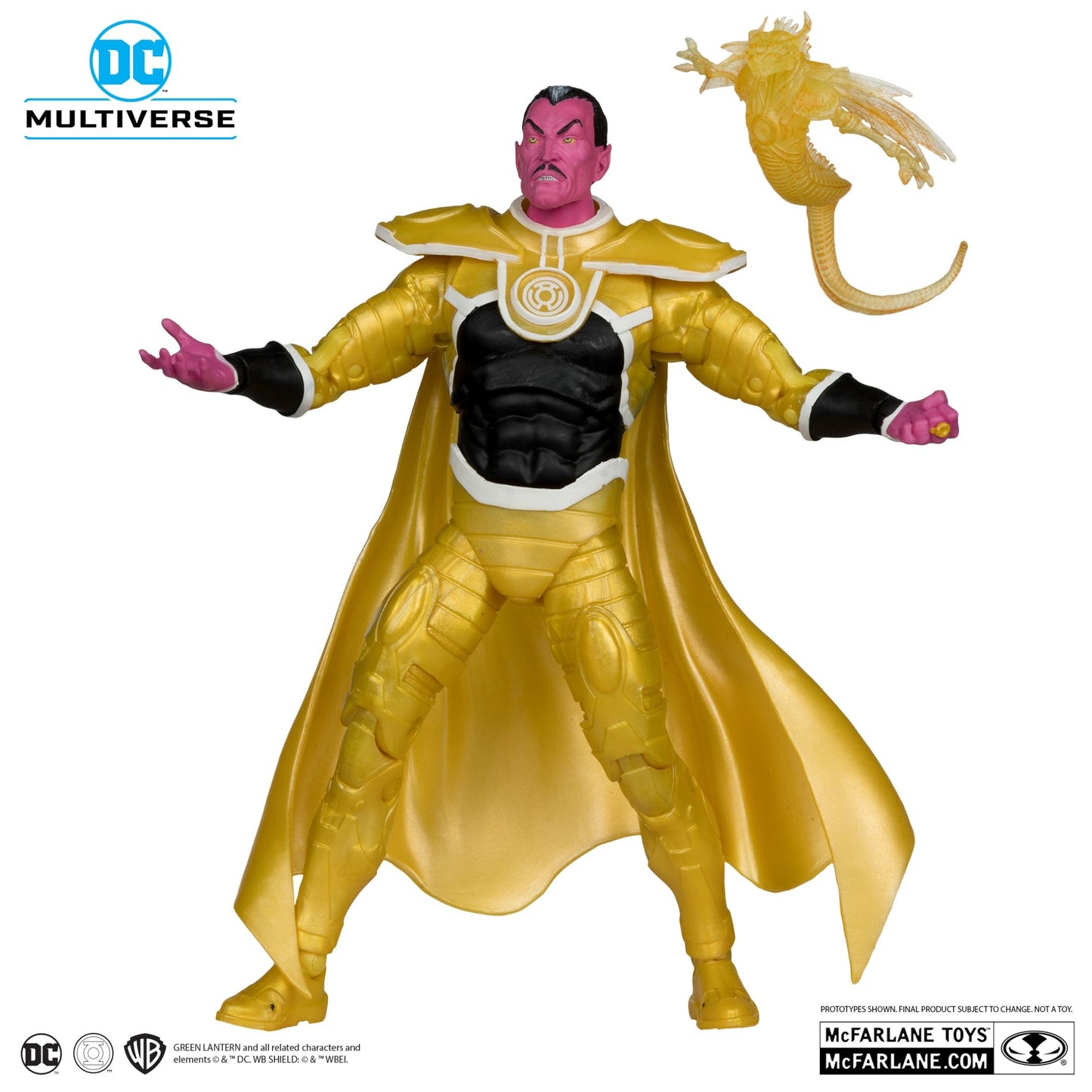 McFarlane DC Multiverse Sinestro(Parallax) Gold Label Figure
