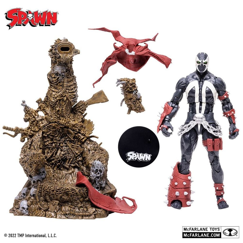 Spawn With Throne Deluxe 7” Figure