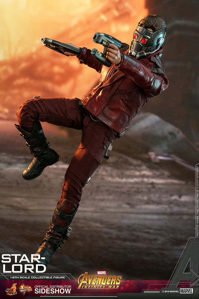 MARVEL The Avengers Infinity War Chris Pratt Star-Lord Hot Toys Sideshow MMS539