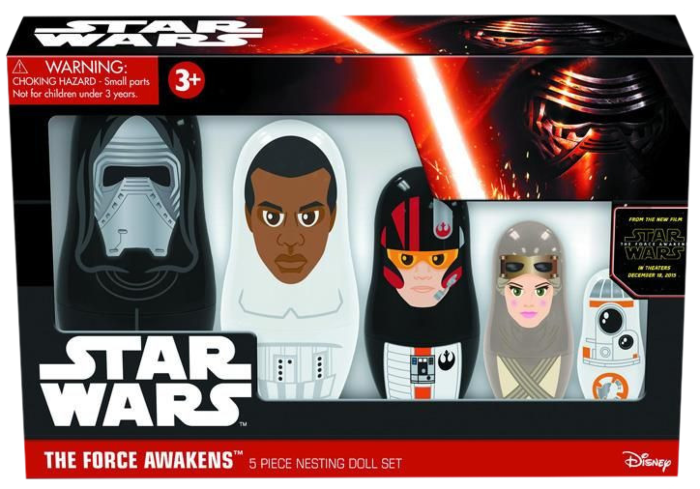 Star Wars Episode VII: The Force Awakens - Nesting Doll Set (5 Piece)
