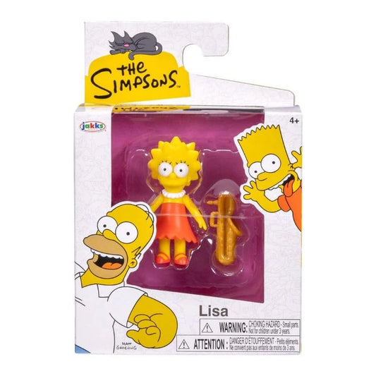 The Simpsons Lisa Simpson Wave 1 2.5 Inch Scaled Figure
