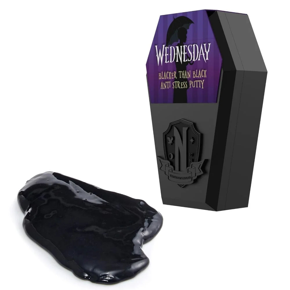 Wednesday Blacker Than Black Anti-Stress Putty