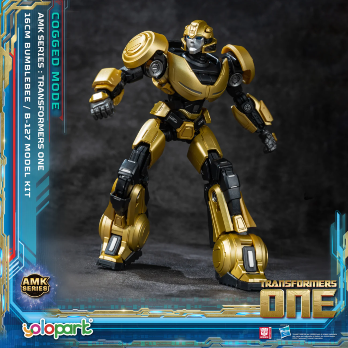 Transformers One (2024) - Bumblebee B-127 (Cogged Mode) AMK Series 6" Articulated Model Kit