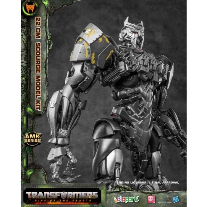 Transformers: Rise of the Beasts - Scourge AMK Series 8.5" Articulated Model Kit