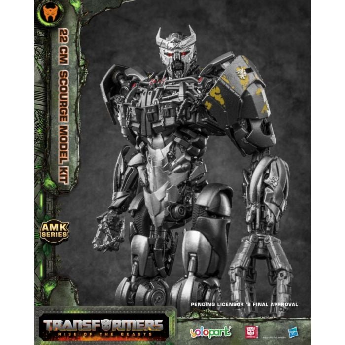 Transformers: Rise of the Beasts - Scourge AMK Series 8.5" Articulated Model Kit