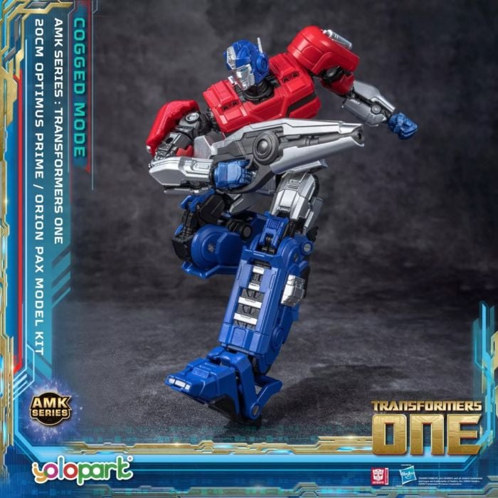 Transformers One (2024) - Optimus Prime "Orion Pax" (Cogged Mode) AMK Series 8" Articulated Model Kit