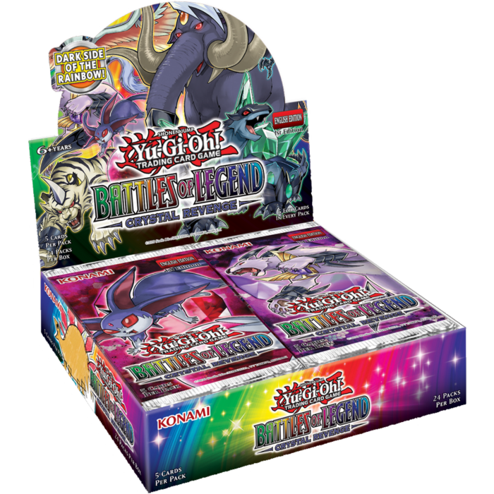 YU-GI-OH BATTLES OF LEGEND CRYSTAL REVENGE BOOSTER PACK