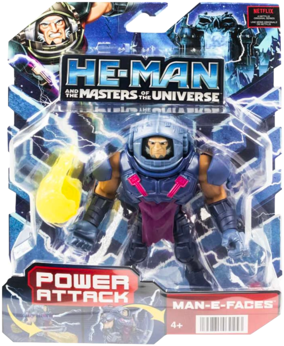 Mattel : Power Attack Man-E-Face (Netflix : He-Man And The Masters of The Universe)