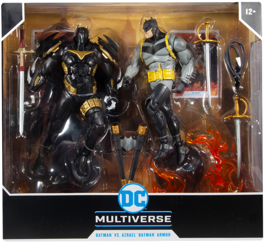 DC Multiverse : Batman vs Azrael Batman Armor (Batman : Curse of the White Knight)