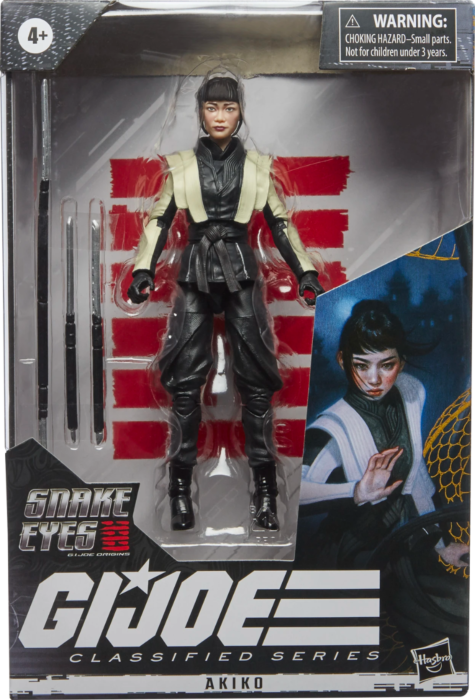 G.I.JOE Classified Series : Akiko (Snake Eyes G.I.JOE Origins)