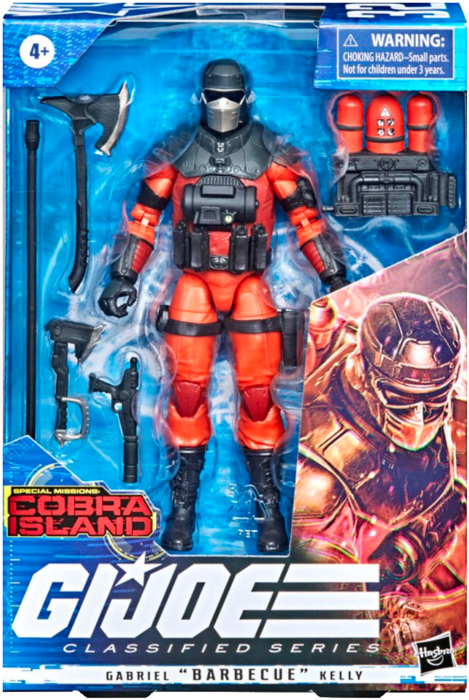 G.I.JOE Classified Series : Gabriel "Barbecue" Kelly (Special Missions: Cobra Island)