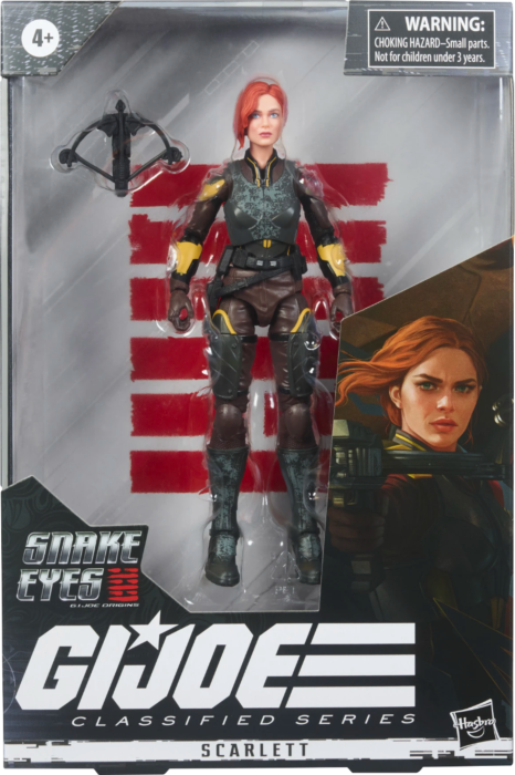G.I.JOE Classified Series : Scarlett (Snake Eyes G.I.JOE Origins)