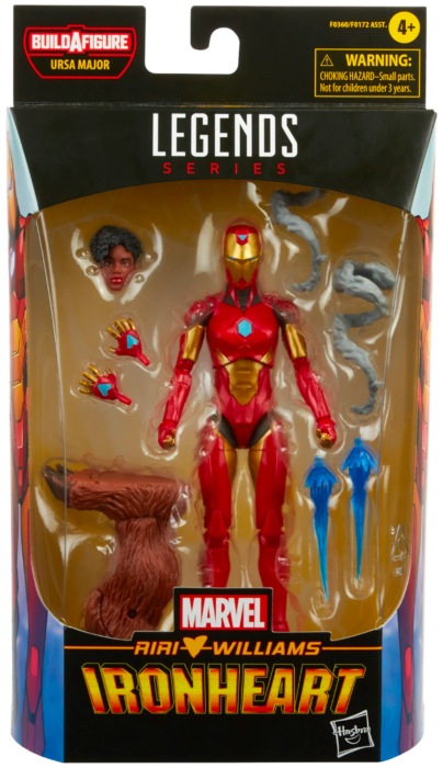 Marvel Legends : Riri Williams (Ironheart Build A Figure : Ursa Major)