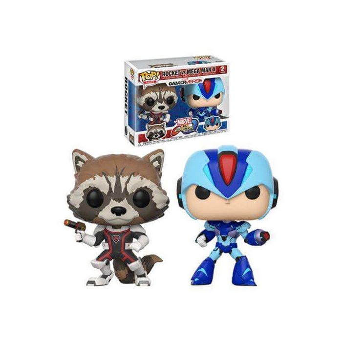 Marvel vs Capcom Infinite Rocket vs Mega Man X Pop! 2 Pack