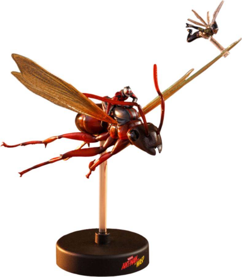 Ant-Man and the Wasp - Ant-Man on Flying Ant & the Wasp Set