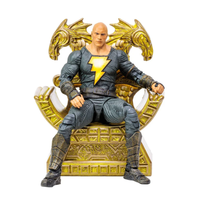 Black Adam (2022) - Black Adam with Throne DC Multiverse 7” Scale Action Figure