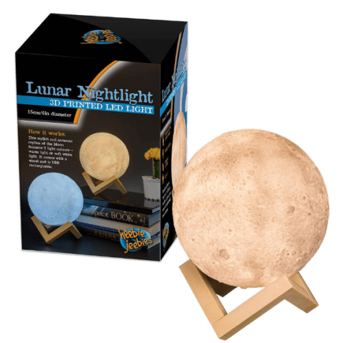 Lunar Nightlight by Heebie Jeebies