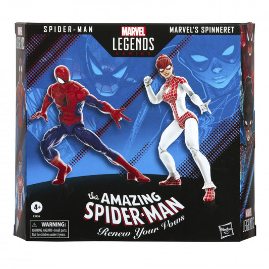 Marvel Legends Series: The Amazing Spider-Man - Spider-Man and Marvel's Spinneret Action Figure 2-Pack