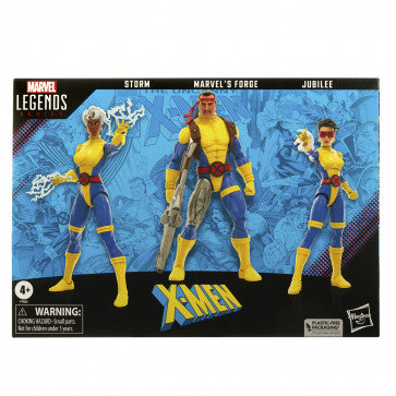 Marvel Legends Series: Marvels Forge, Storm, and Jubilee Figures