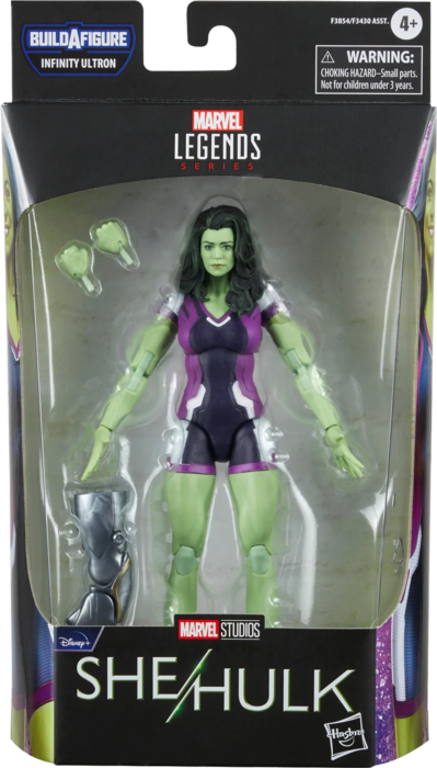 Marvel Legends - She-Hulk (2022) - She-Hulk 6” Scale Action Figure (Infinity Ultron Build-A-Figure)
