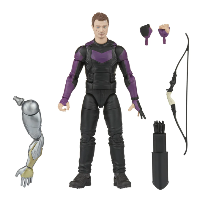 Marvel Legends - Hawkeye (2021) - Clint Barton 6” Scale Action Figure (Infinity Ultron Build-A-Figure)