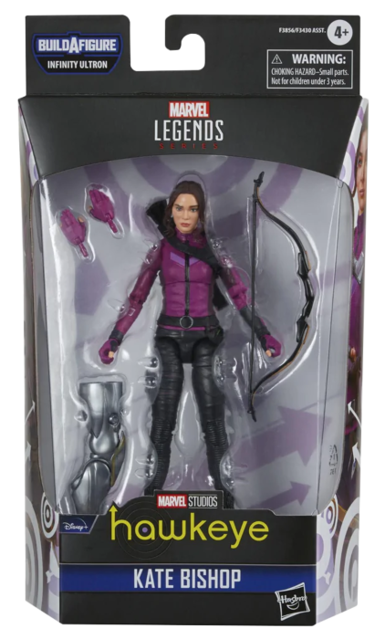 Marvel Legends - Hawkeye (2021) - Kate Bishop  6” Scale Action Figure (Infinity Ultron Build-A-Figure)