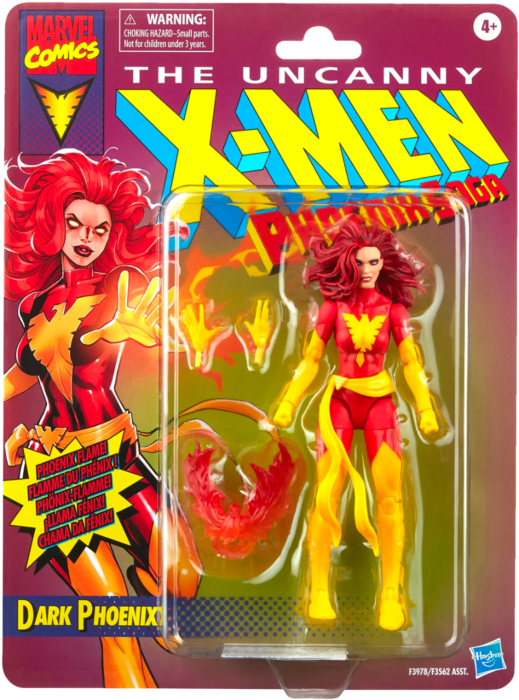 The Uncanny X-Men - Dark Phoenix (Classic) Retro Marvel Legends 6” Scale Action Figure