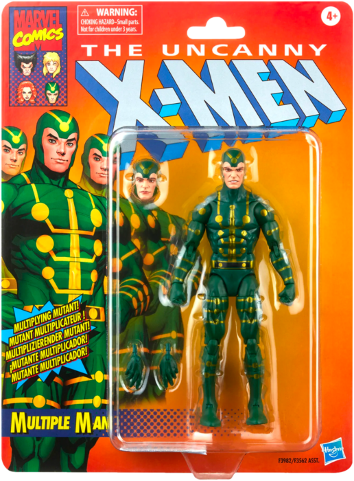 The Uncanny X-Men - Multiple Man (Classic) Retro Marvel Legends 6” Scale Action Figure