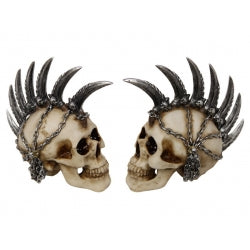 Skull with Razors