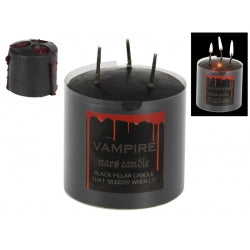 VAMPIRE TEARS BLEEDING PILLAR CANDLE (SMALL)